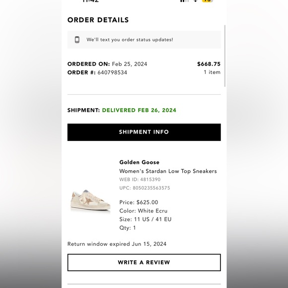 Golden Goose Stardan sneakers - Picture 6 of 6